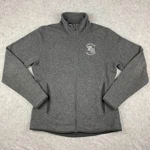 Red House - Notre Dame High School Full-zip Fleece Sweater, Women's M (Grey) - Picture 1 of 11