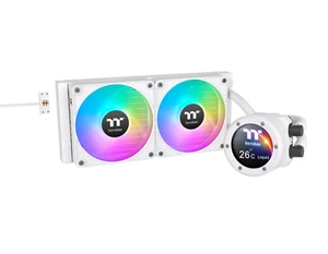 Thermaltake TH240 V2 Ultra EX ARGB Sync AIO Liquid Cooler -Snow Edition-Open Box - Picture 1 of 14