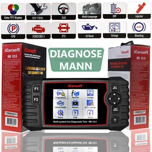 Scanner OBD da professionista - DISPOSITIVO DIAGNOSTICO iCARSOFT MB V 2.0 per Mercedes & Smart - Foto 1 di 12
