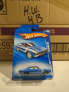2010 Hot Wheels Muscle Mania #8/10, '69 Chevelle, blue, Collector #84/190 - Picture 1 of 5