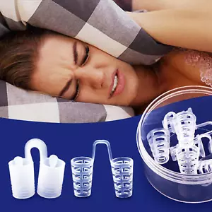 4XSoft Silicone Anti-Snoring Nasal Dilator Ventilation Easy To Breathe Sleep Aid - Picture 1 of 15