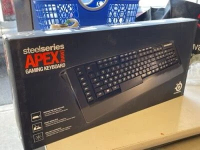 BRAND NEW--SteelSeries APEX [RAW] 64144 Wired USB Gaming Keyboard - Image 1 of 4