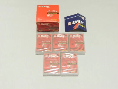 NEU OVP BASF 4D-150m 4mm DATA Cartridge DDS DAT Kassetten 5 Stück NEU OVP - Bild 1 von 4