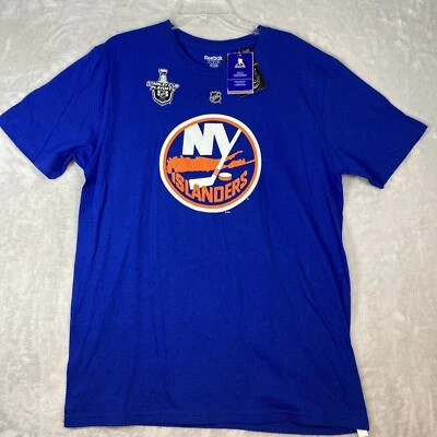 NHL NY Islanders Tavares #91 2016 Playoffs Men's Large Jersey Style T-Shirt NWT - Image 1 of 4