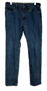 J. Pantalones de mezclilla de algodón 32x30 Crew The Driggs para hombre pierna ajustada - Imagen 1 de 13