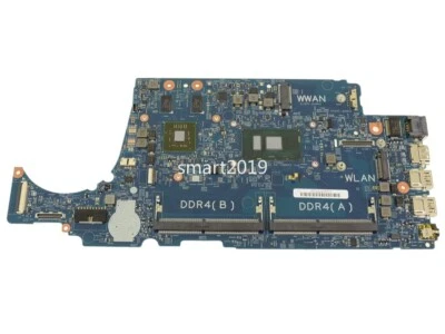 For Dell Latitude 3480 / 3580 Motherboard 16852-1 Y7XT9 W/ i5-6200U CPU 0Y7XT9 - Image 1 of 4