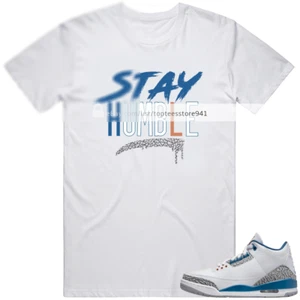 Shirt To Match Air Jordan 3 Wizards - Picture 1 of 12