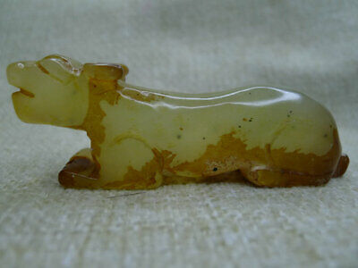 Pendant, Jade, Chinese Hongshan Culture, Hand-carved, Tiger, 2026 • 17.99$