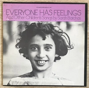 Sarah Barchas Everyone Has Feelings LP Rare Vinyl 1979 Folkways Records VG+ - Picture 1 of 4