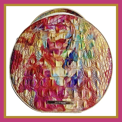 Bolso Bandolera de Cuero Brahmin Lane Bolso de Mano Happy Hour Melbourne Multicolor Nuevo con Etiquetas Foto 1 de 4