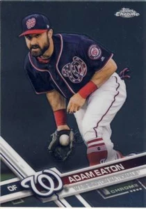 (9) 2017 Topps Chrome Update ADAM EATON Card LOT #HMT95 Nationals - Picture 1 of 1