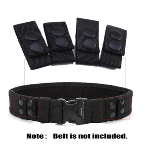4pcs Tactique Boucle De Ceinture Nylon Portable Sangle Militaire Ceinture Hooks - Picture 1 of 7