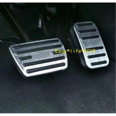 2Pcs  Aluminum  Brake Accelerator Pedal For Honda CR-V CRV 2017-2020 AT Pedal Foto 1 de 4