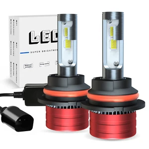 For 2002-2005 Dodge Ram 1500 LED/Halogen 2X 9007 Lights High/Low Beam Bulbs Kit - Picture 1 of 38