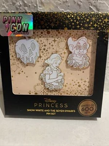 Disney Princesa Blancanieves Siete Enanitos Juego exclusivo de pines edición limitada 600 - Imagen 1 de 10