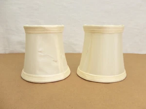 Paar runde Kronleuchter Clip-on Schirm-Rahmen zum Wiederherstellen. 3-4-4" LS-227 - Bild 1 von 8