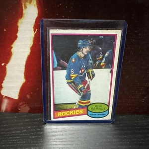 1980-81 O-Pee-Chee ROB RAMAGE Rookie Card #213 Colorado Rockies - RC - Picture 1 of 2
