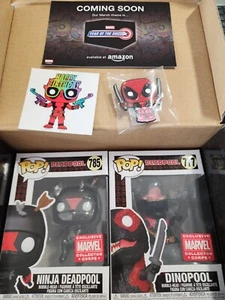 2021 Funko Pop! Marvel Deadpool #785 & #777 - 4 Stück im Karton - Bild 1 von 2