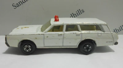 Matchbox Lesney No 55 Mercury Police Car * Superfast * White * 1971 * England - Image 1 of 4