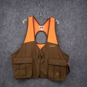 Gamehide Hunting Vest Mens XL Extra Large Brown Utility Field Safety Shooting - Picture 1 of 11