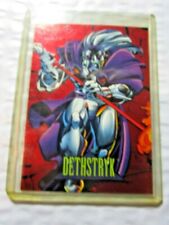 Skybox Marvel Universe 1993 Trading Cards Red Foil Chase Deathsryk~