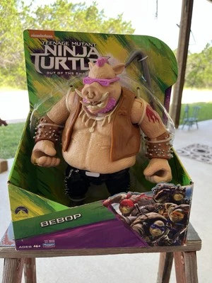 Teenage Mutant Ninja Turtles Out Of The Shadows Bebop 11” Action Figure NIB - Image 1 of 4