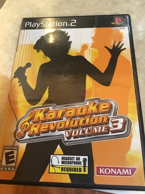 Karaoke Revolution Volume 3 (Sony PlayStation 2  CIB - Image 1 of 2