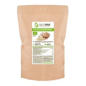 24x GreatVita Bio Kichererbsenmehl, je800g -MHD 30.11.2024- - Bild 1 von 1