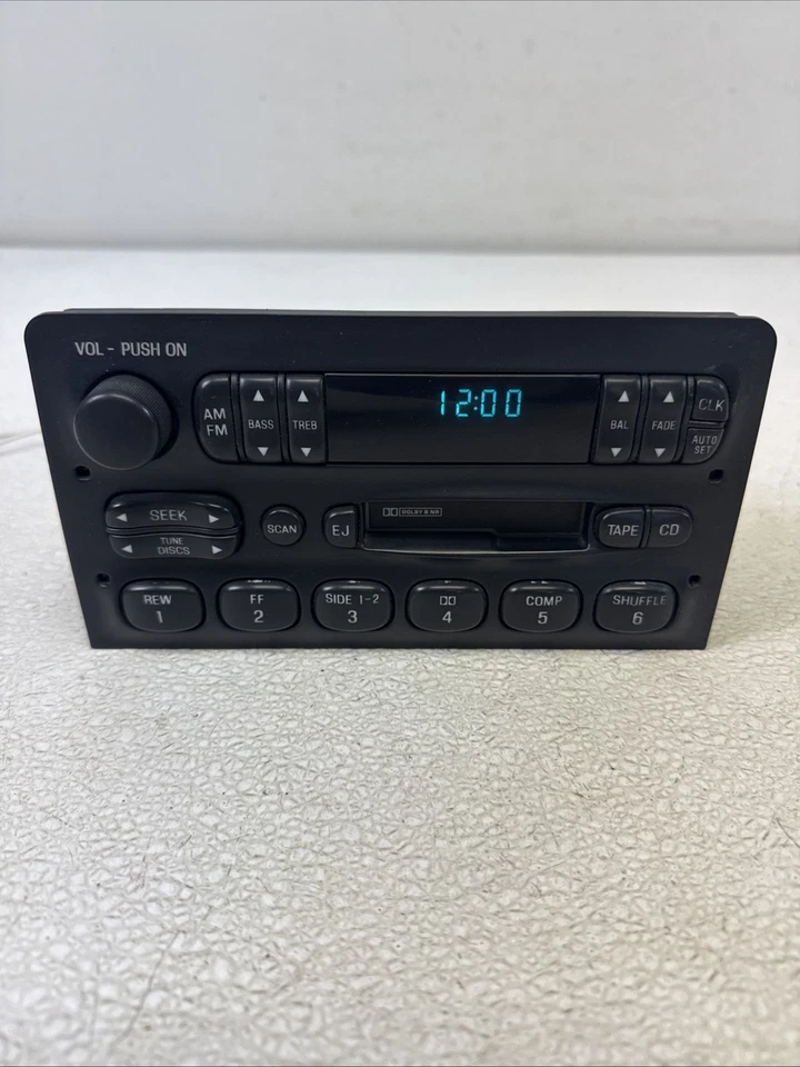 Radio casete AM/FM Ford F150 F259 1997-1998 OEM F75F-19B165-DA PROBADO Foto 1 de 4