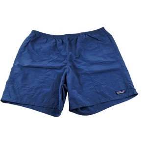 Patagonia Badehose Herren XL blau Mesh gefüttert Kordelzug Taschen schnelltrocknend - Bild 1 von 10
