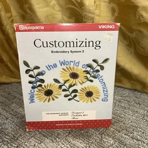 Husqvarna Viking Customizing Sticksystem 5 - Designer 1 Orchidea #1+ Rose - Bild 1 von 5