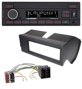 Blaupunkt USB AUX Bluetooth MP3 Autoradio für Fiat Panda (bis 2002) - schwarz - Bild 1 von 9