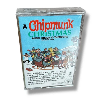 VTG The Chipmunks - A Chipmunk Christmas Holiday Cassette Tape Brand New Sealed - Image 1 of 4