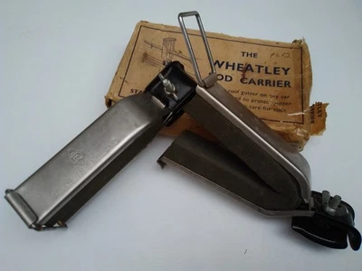 Porta-vara vintage Richard Wheatley caixa original não usada - Imagem 1 de 4