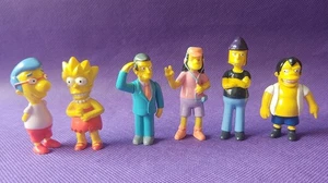Lote 6 miniaturas plásticas LOS SIMPSON 2004/05 promoción ARGENTINA huevo JACK #13 - Imagen 1 de 8