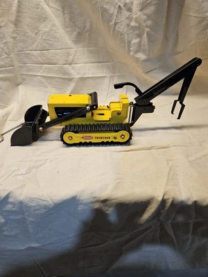 1967-69 Tonka Trencher Loader Backhoe#4! Parts Or Restore! Vintage Pressed Steel - Image 1 of 4