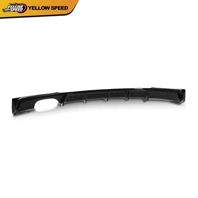 Labio difusor de parachoques trasero negro brillante para BMW Serie 3 F30 F31 M Sport 2012-2019 Foto 1 de 4