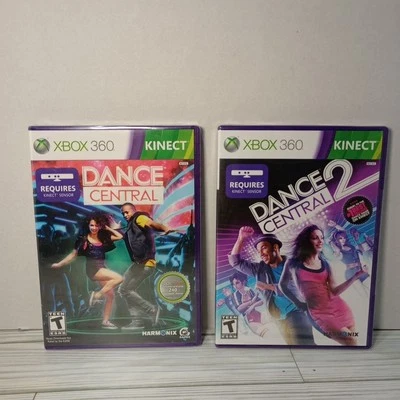 Dance Central 1 & 2 (Xbox 360 Kinect Lot) New Factory Sealed - Image 1 of 3