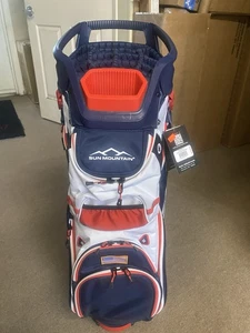 Neu 2025 Sun Mountain Maverick 14 Way Cart Bag USA - Bild 1 von 5