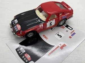 STICKERS POUR DATSUN 240Z RALLYE 1/43 1/32 1/24 1/18 NO DECAL IDEAL SLOT DCS048 - Imagen 1 de 1