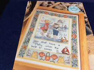 (X) All Our Yesterdays Seaside Sampler Cross Stitch Chart
