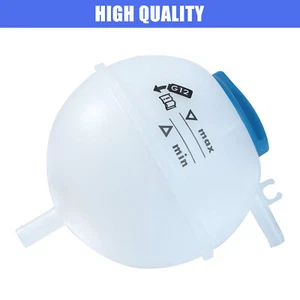 EXPANSION HEADER TANK COOLANT RESERVOIR + CAP FOR VW T4 TRANSPORTER 90-03 - Picture 1 of 6