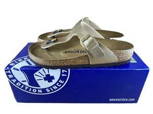 BIRKENSTOCK Gizeh BS Gold Thong Sandals Women’s size US 5 NEW 💛 - Picture 1 of 11