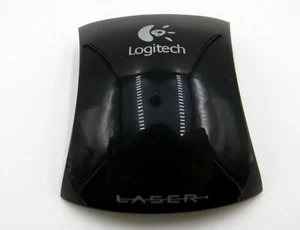 Logitech Maus M505 Ersatz Batteriefach-Deckel original Abdeckung Black Hochglanz - Bild 1 von 5
