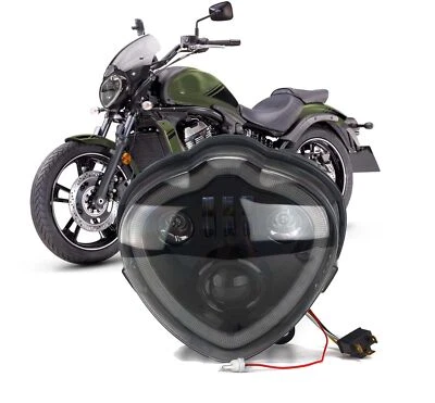 Kit de faros de proyección LED DRL Hi/Lo para Kawasaki Vulcan S 650 EN650 2015-2021 Foto 1 de 4