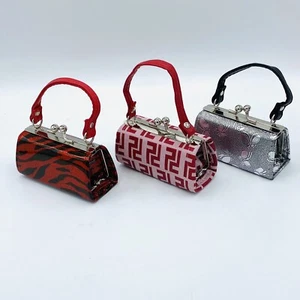 Mini coin/lipstick purse Misc designs Offered as individual item not lot - Picture 1 of 10
