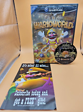 Wario World (Nintendo GameCube, 2003) Tested and working!! Its Wario TIme!!