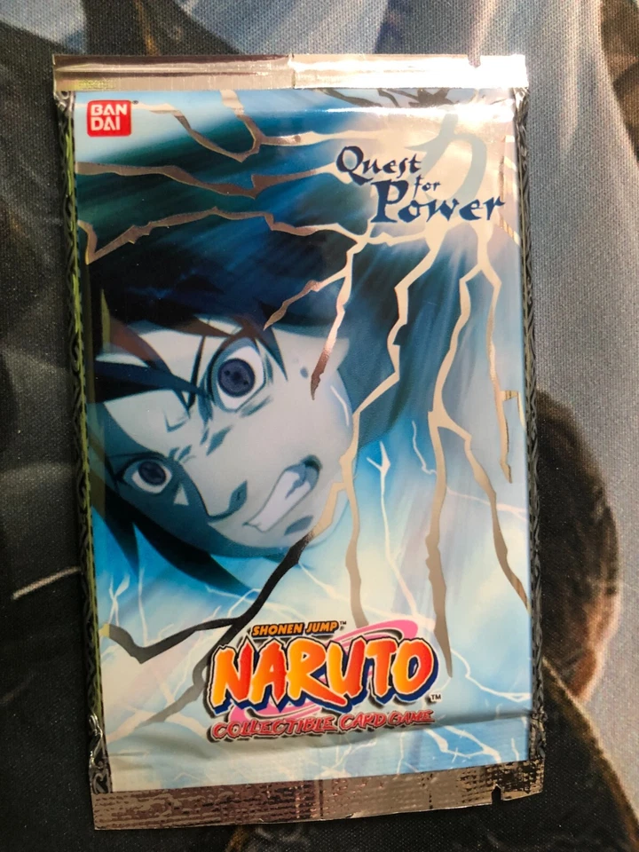 Naruto "Quest for Power" 9 cartas sellado Booster Pack X1 Foto 1 de 1