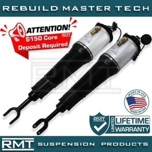 Front Left & Right OE REMAN SPORT Suspension Air Bag Struts for Audi S8 2003-10 - Picture 1 of 10
