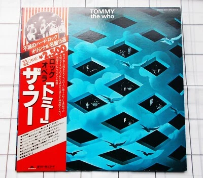 The Who Tommy MPU9707-8 OBI Play-Tested Vinyl Record 2 LP Japan JPN - Image 1 of 4